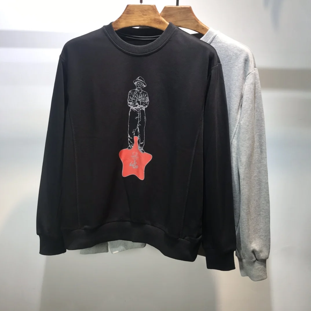 

New Men CP doll printed sweater Pullover Sweatshirts O-neck Streetwear