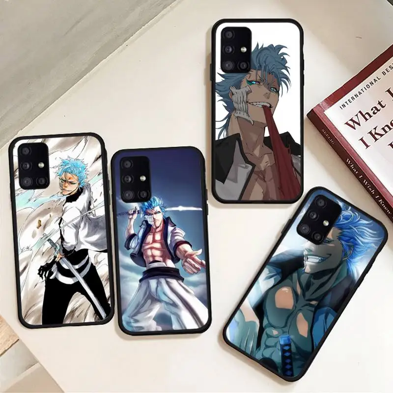 

Grimmjow Jaegerjaquez Bleach Phone Case For Samsung galaxy A S note 10 12 20 32 40 50 51 52 70 71 72 21 fe s ultra plus