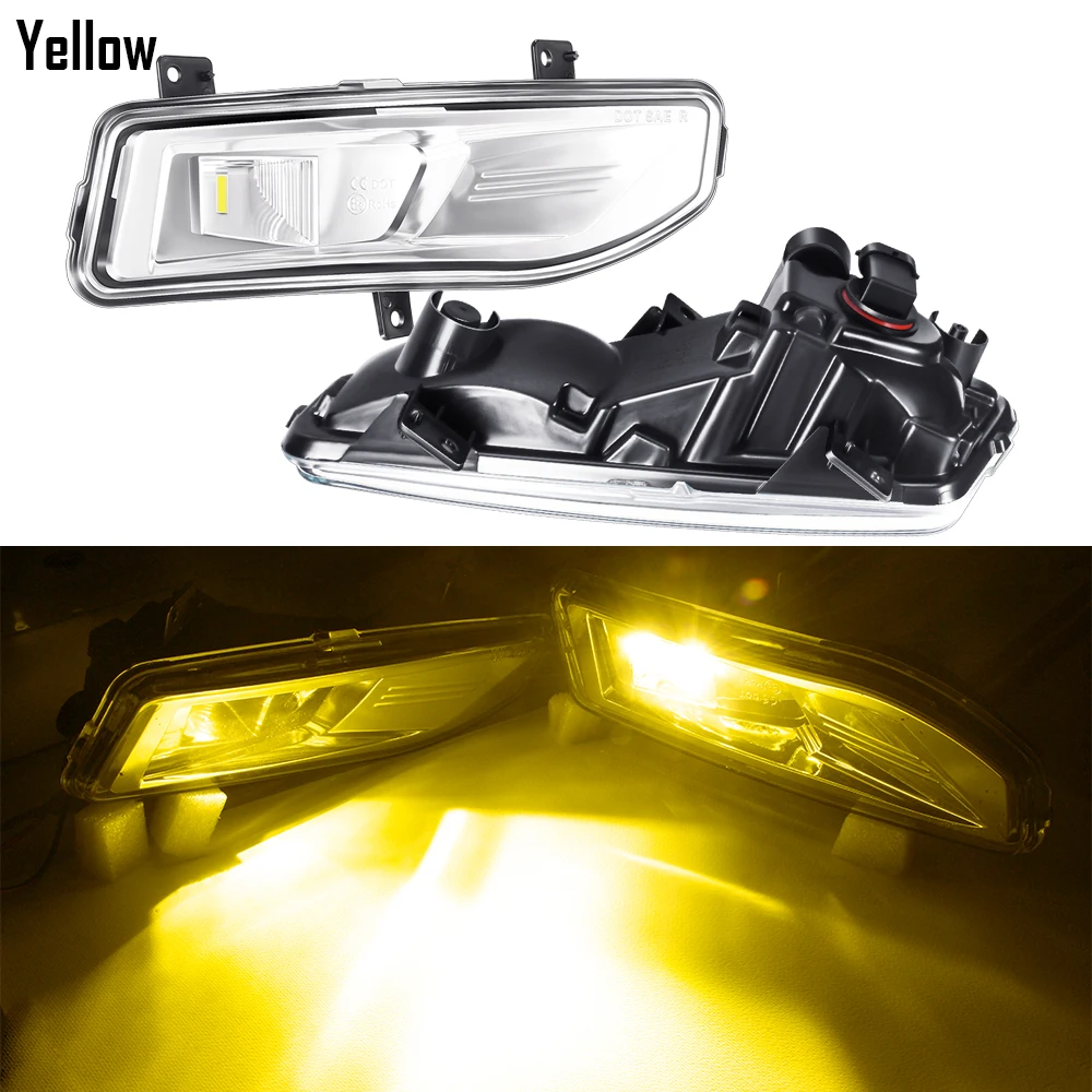 

2 X автомобильные правые и левые Противотуманные фары в сборе для Nissan X-Trail Xtrail T32 2017 2018 2019 светодиодные линзы противотумансветильник 30 Вт 2020 лм