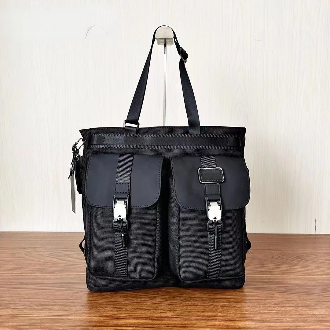 Tumi Alpha Bravo Series Ballistic Nylon Daily Business Trip Travel Commuter Modern Style Handbag