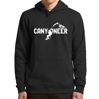canyoneer casual mens hoodies canyoning rappelling casual sports essential soft sweatshirts for men women