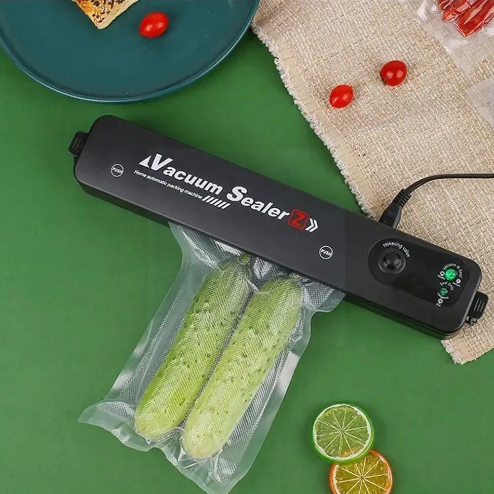

Household Food Vacuum Sealer Food Packaging Machine Kichen Sealer Bags Home Packer Tool Film Use Vacuum Food Vacuum J5r2