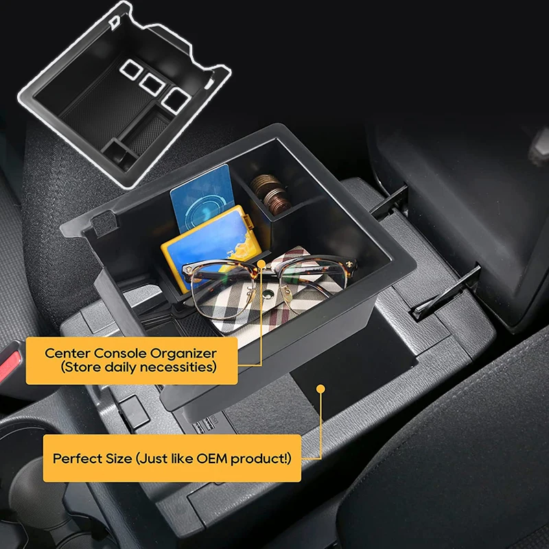 Органайзер для аксессуаров центральной консоли, совместимый с подлокотниками для Mazda 2017-2022 2023
