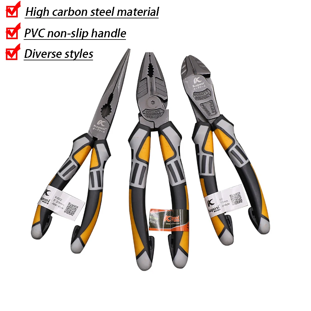 

Wire Cutter Alicate Electrician Tools Pliers Alicate De Corte Pinza Pince Coupante Serre Joint Tongs Hand Tool Clamp Tongs