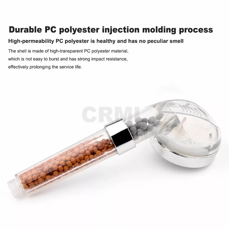 

2022New Handheld SPA Anion Water Saving Shower Head Bath Shower Nozzle Sprinkler Sprayer Filter Hand Shower Head Showerhead