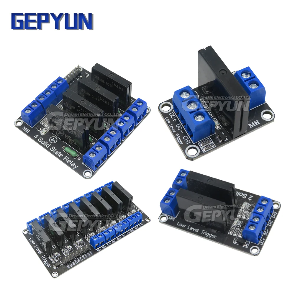 1 шт. 2 4 8-канальный 5 В низкосторонний релейный модуль постоянного тока