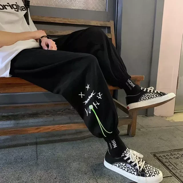 

NEW IN quality Men's Cargo Pants Streetwear Joggers Men Trousers Harem Pants Casual Hip Hop Men Clothing Elastic Waist Men P