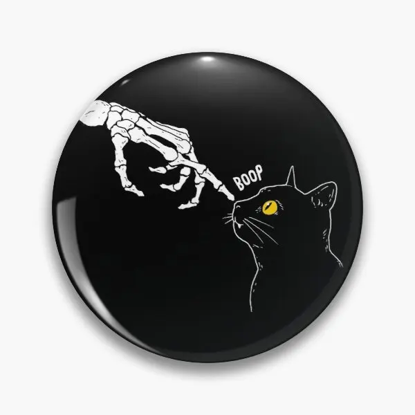

Spooky Boop Customizable Soft Button Pin Fashion Creative Hat Lover Funny Metal Clothes Lapel Pin Cartoon Brooch Collar Cute