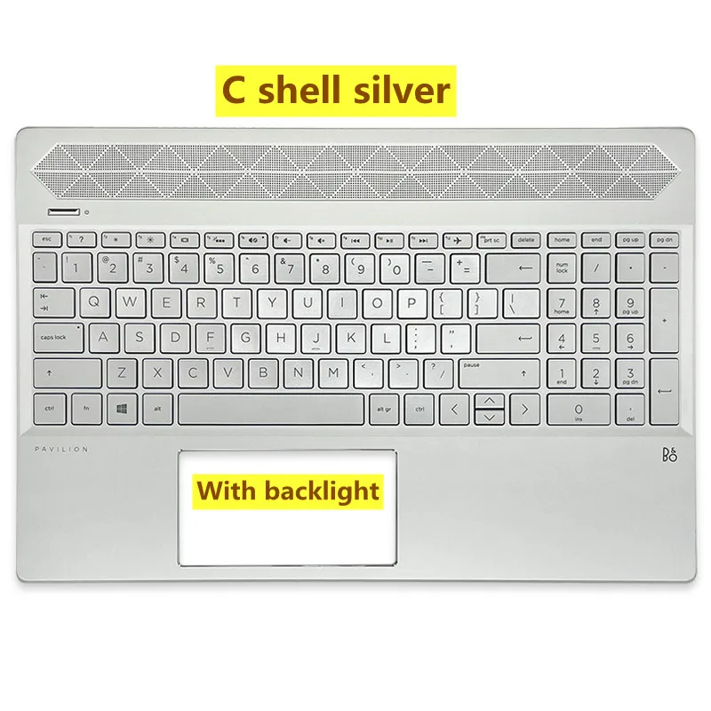 Корпус для ноутбука HP 15-CS 15-CW TPN-Q208 Q210 A корпус B C D вала крышка экрана |