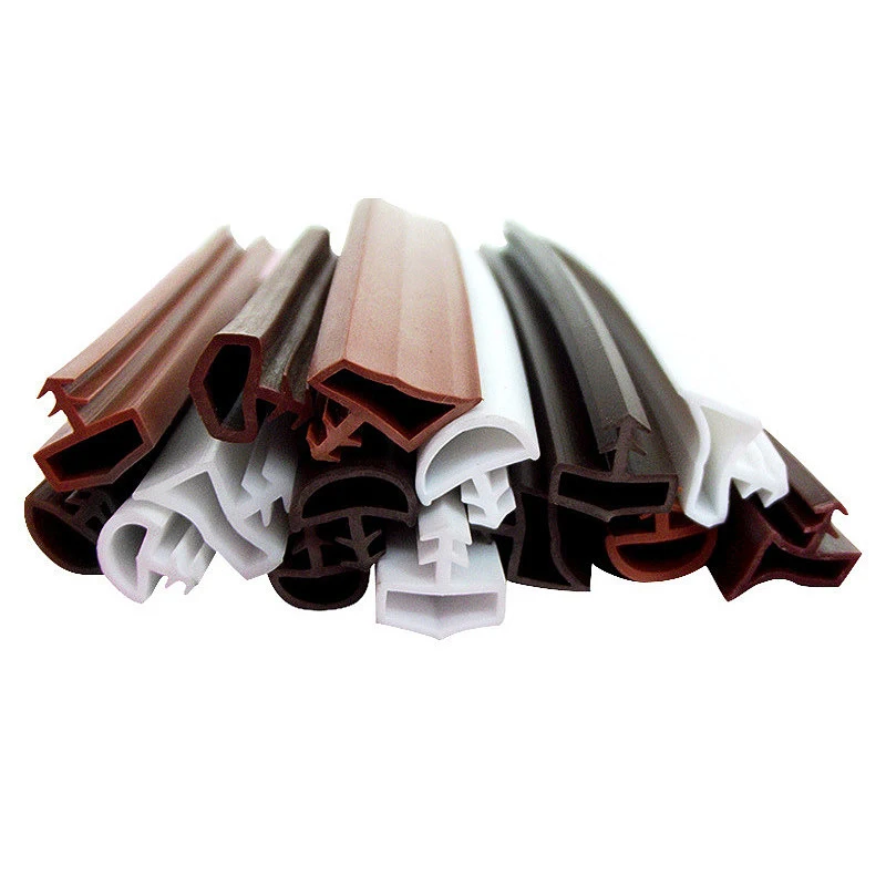 

Door Rubber Seal Glass of Windows Wateproof Adhesive Tape Sound Insulation High Temperature Silicone Seal Furniture Edge Banding