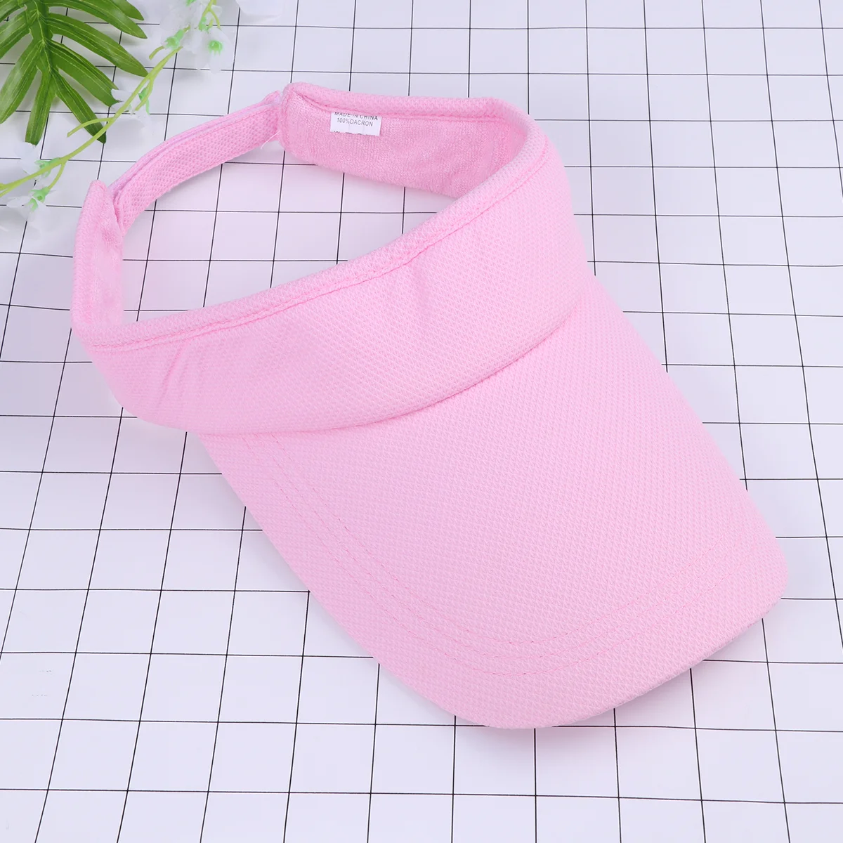 

Visor Sun Hat Women Cap Visors Hats Protection Sports Womens Uv Adjustable Tennis Baseball Beach Ponytail Summer Black Girls