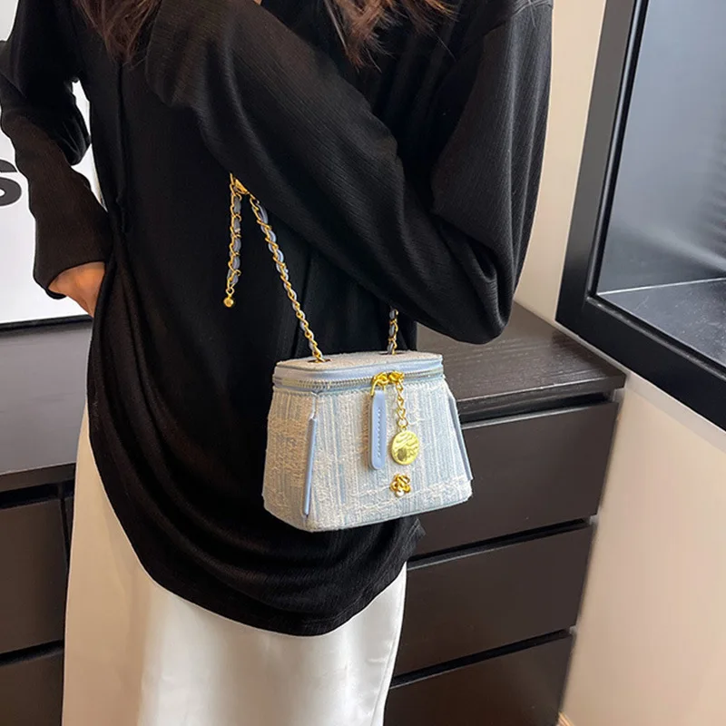 Высококачественная сумка на одно плечо подмышки женская новая цепочке в