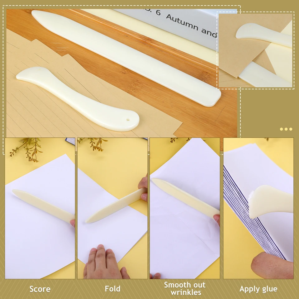 24-комплект для переплета книг принадлежности с костными папками инструмент