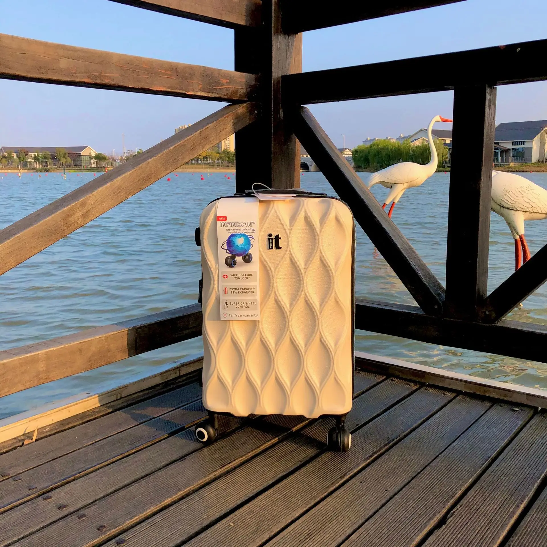 Fashion Luxury Bird'S Nest Luggage Niche Design Password Luggage Travel Universal Wheel Anti-Scratch Trolley Case