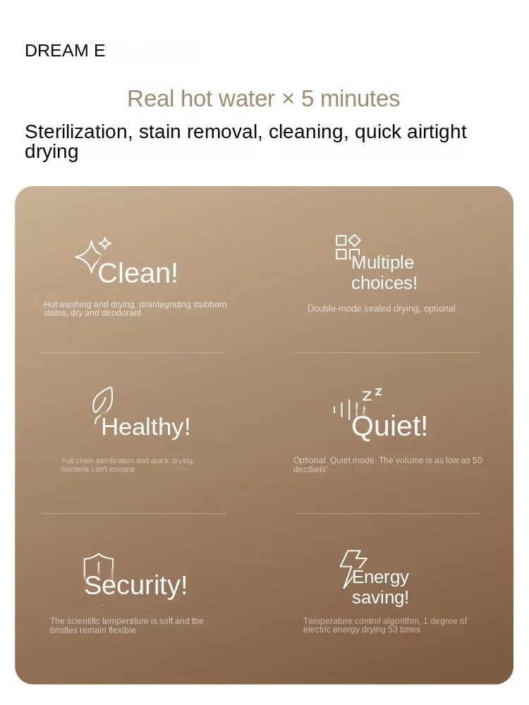 Швабра DREAME H20Pro быстросохнущая с цепочкой