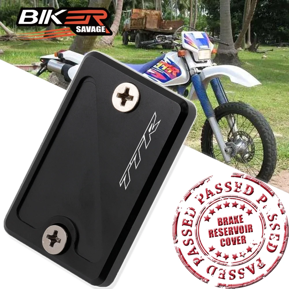 

Motorcycle Front Brake Reservoir Cover For YAMAHA TTR 125 2005-2022 TTR250 1993-2002 Fluid Oil Pump Cap Protection Accessories