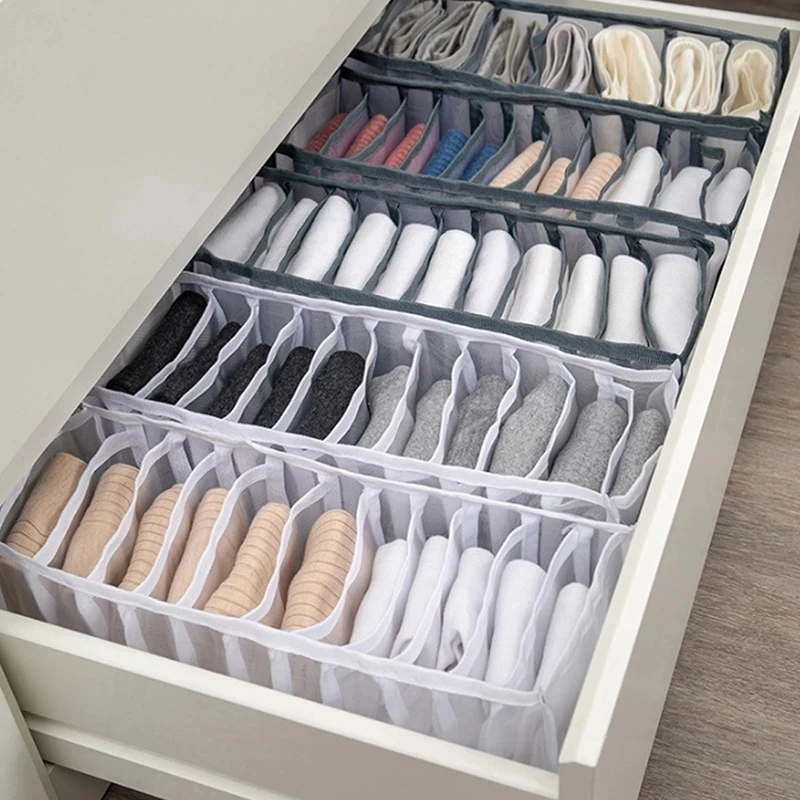 

Quick Closet Organizer Underwear Socks Pants T-shirt Home Cabinet Clapboard Clothe Storage Box Clothes Foldable Drawer Organizer