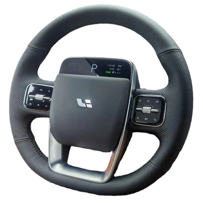 

Private custom leather suede hand sewn steering wheel cover For Li xiang Leading Ideal ONE L7 L9 19-23 car wheel cover