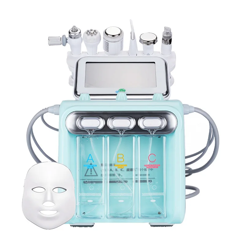 

New 7In 1 Water Dermabrasion Machine Deep Cleansing Machine Water Jet Hydro Diamond Facial Clean Dead Skin Removal For Salon Use