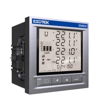 em600eb e di4 ro2 rs485 modbus lcd watt with 4 20ma output power meter