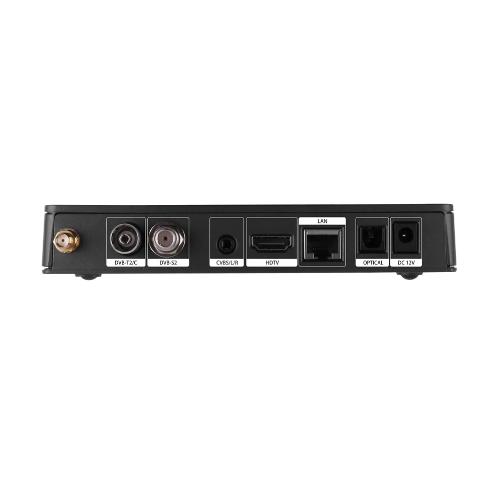 Amlogic S905X2 DDR4 4 Гб 64 ГБ Android 9 DVB T2/S2/C комбинированный цифровой ТВ приемник стандарта 4K