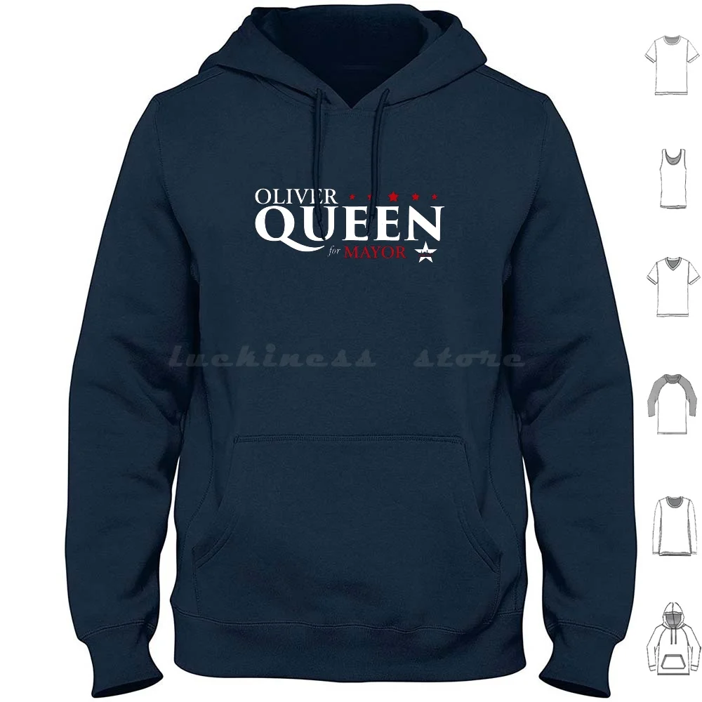 

Queen For Mayor Hoodies Long Sleeve Arrow Green Arrow Oliver Queen Ollie Oliver Comics You Have Failed This City