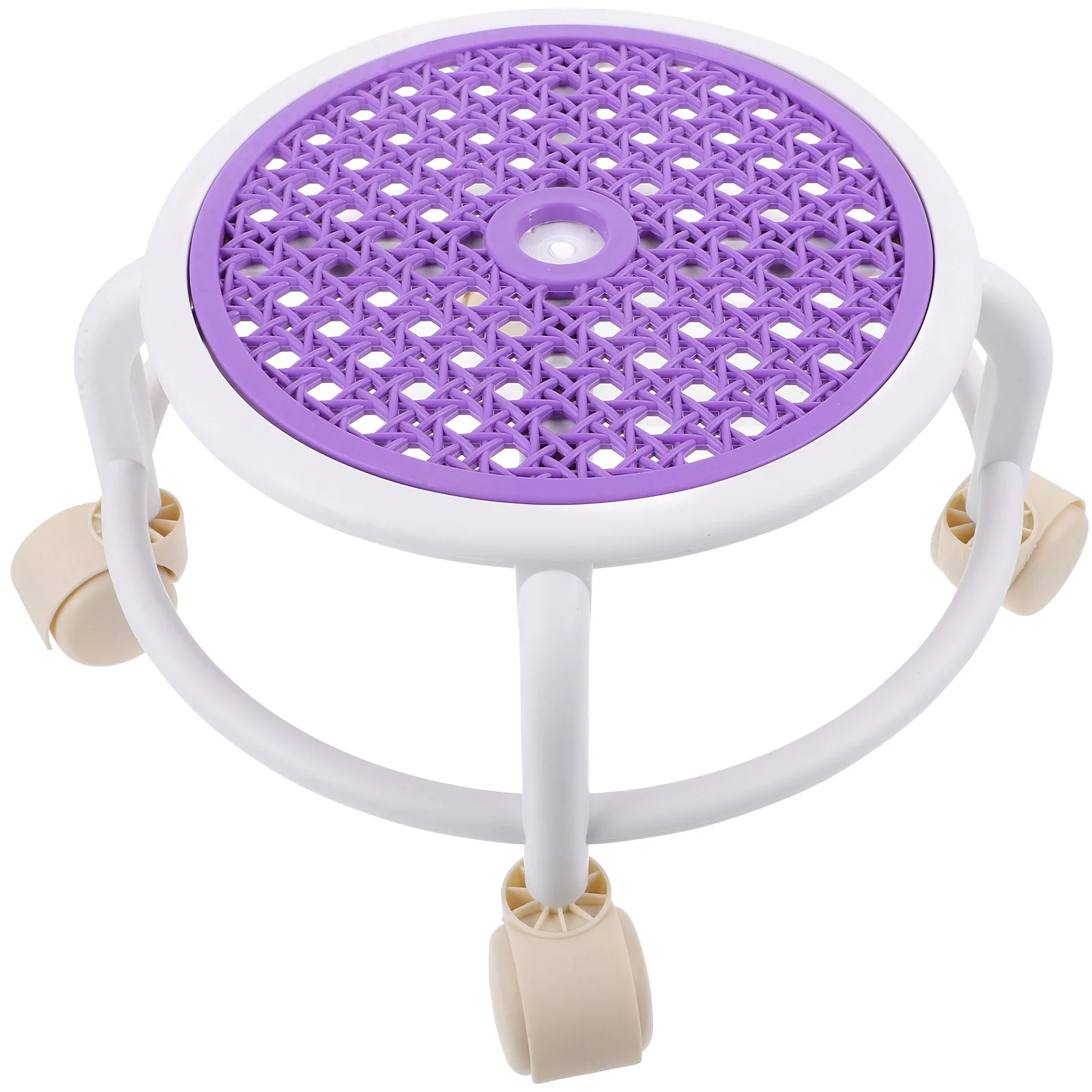 

Round Swivel Rolling Stool Scroll Wheel Low Small Pedicure Wheels Plastic Stools