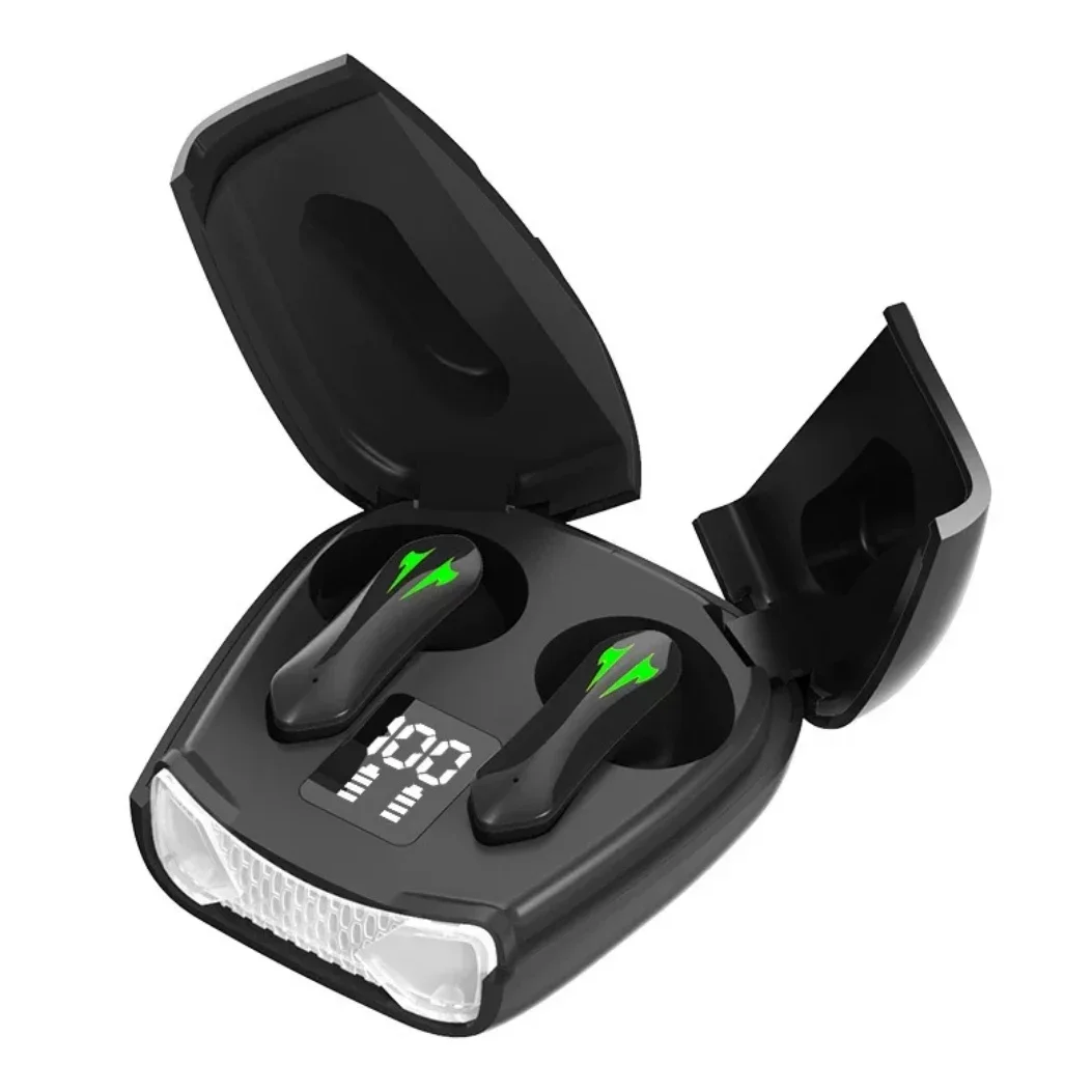 

95683 Headphones Wireless Headset Earbuds with Microphosic Foldable Adjustable Earphone