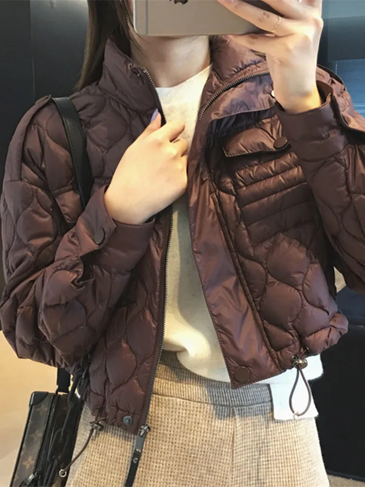 

2021 Women Short Cotton Padded Jacket Parkas