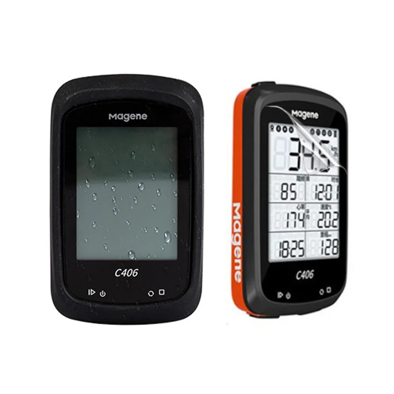 

Силиконовый чехол для телефона, Защитная пленка для экрана для Magene C406 Pro/Lite, чехол для велосипеда, GPS, велосипеда, компьютера