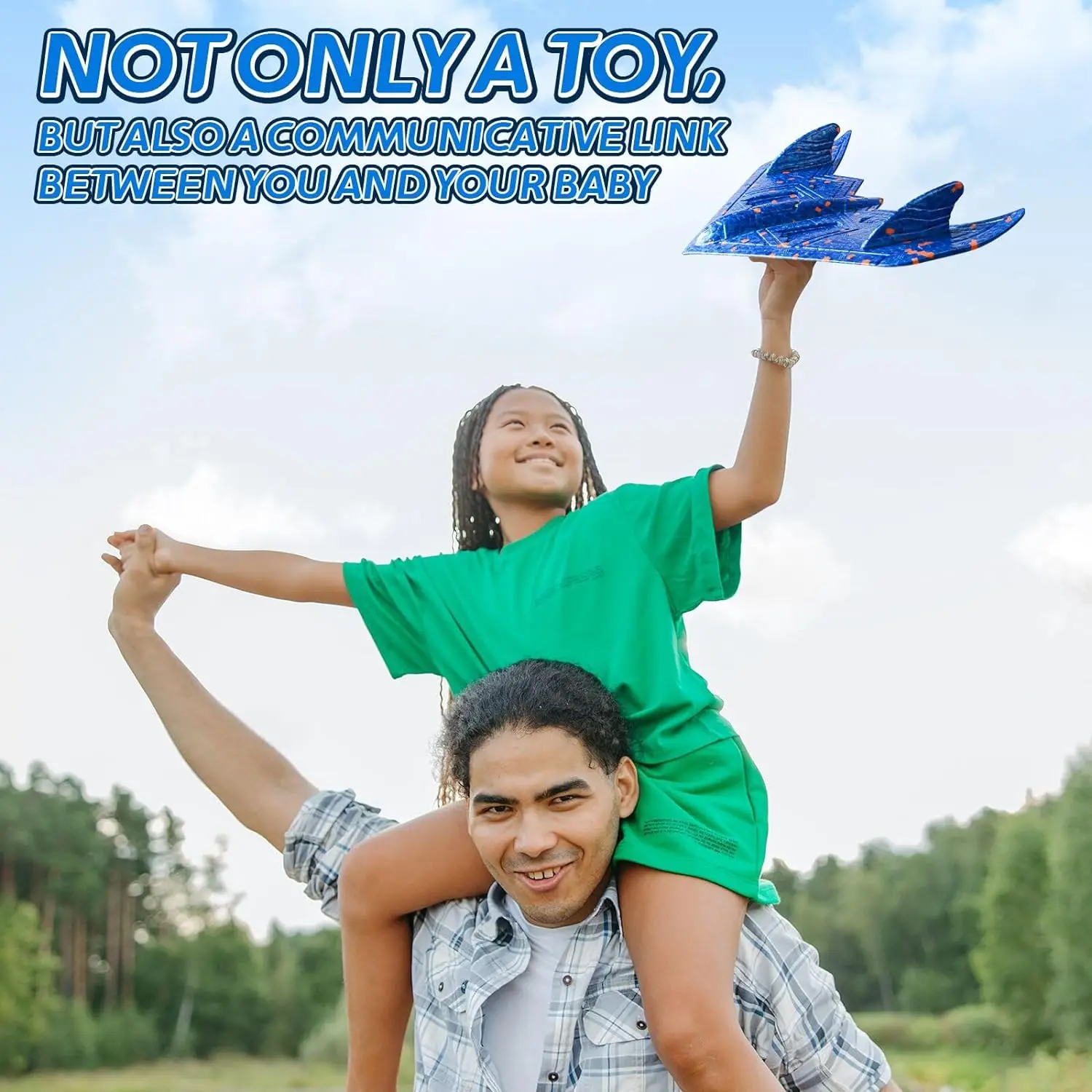 4 шт./упаковка детский пенопластовый самолет-призраки