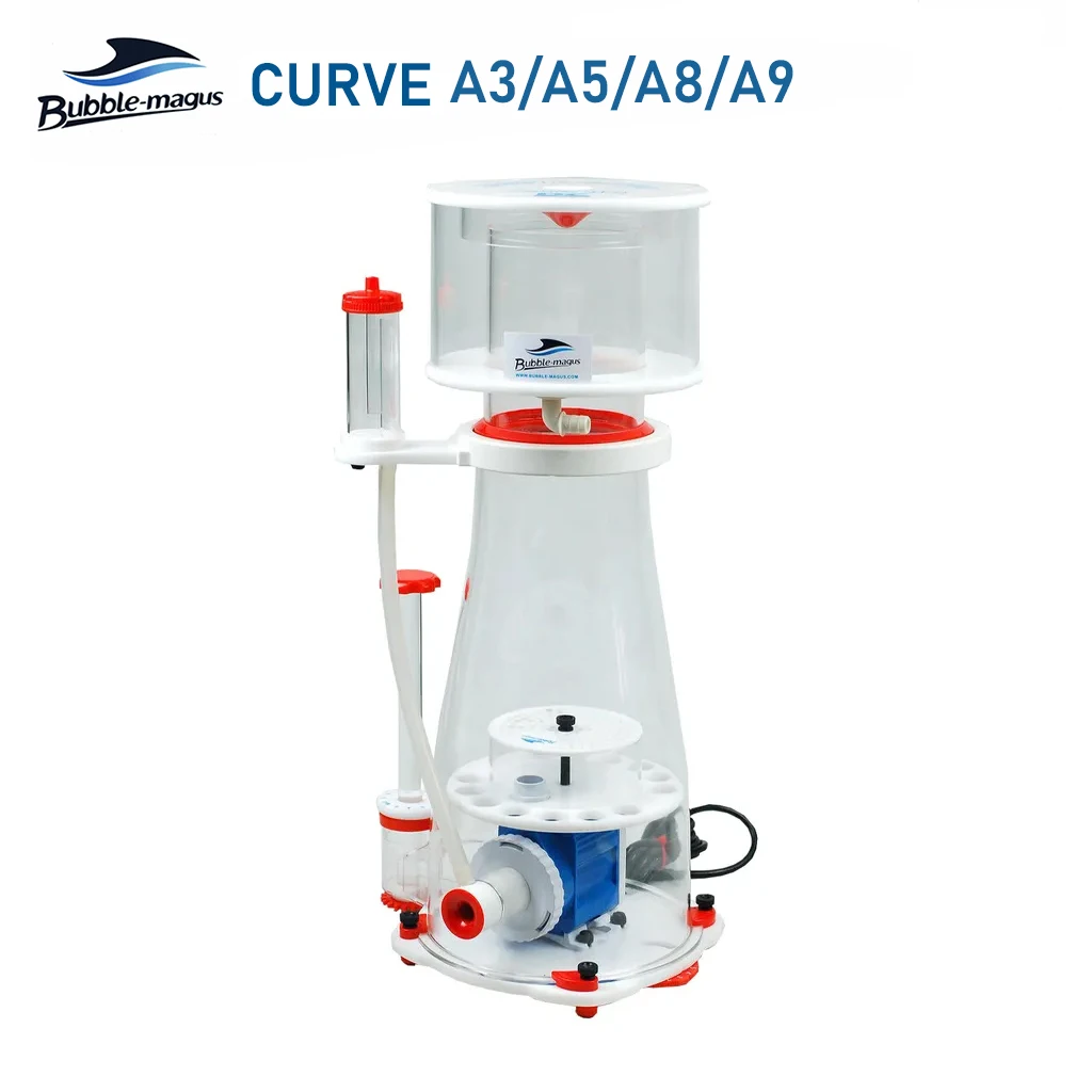 Фото Bubble Magus Curve A3/A5/A8/A9 220 В аквариум для морской воды внутренний скиммер для белка с игольчатым колесом насос постоянного тока коралловый риф №1