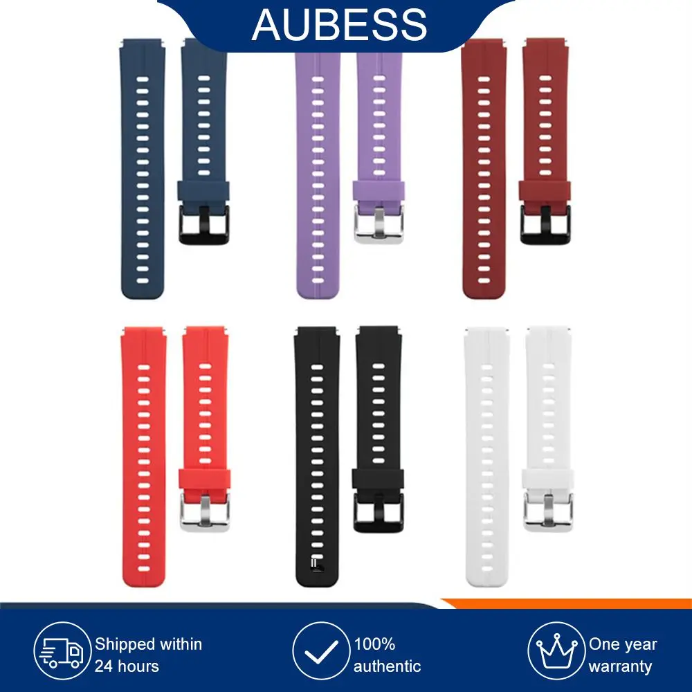 

Durable Watchband Two-color Watch Strap Flexible Straps For Huawei B6 Model Stretch-resistant Office Accessories Comfortable