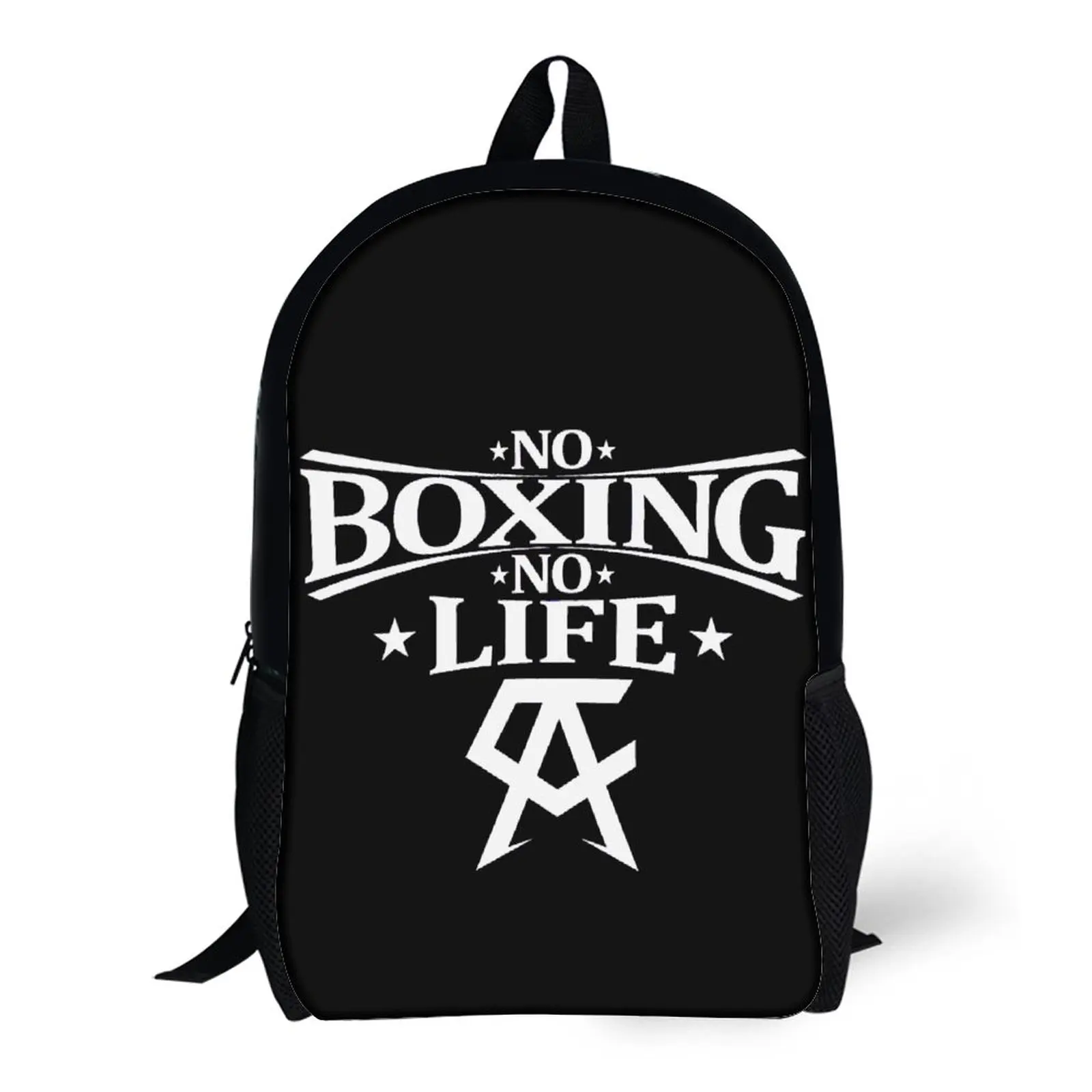 

17 Inch Shoulder Backpack Canelos Alvarez No Boxing No Life Essential 4 Durable Graphic Cozy Schools Knapsack