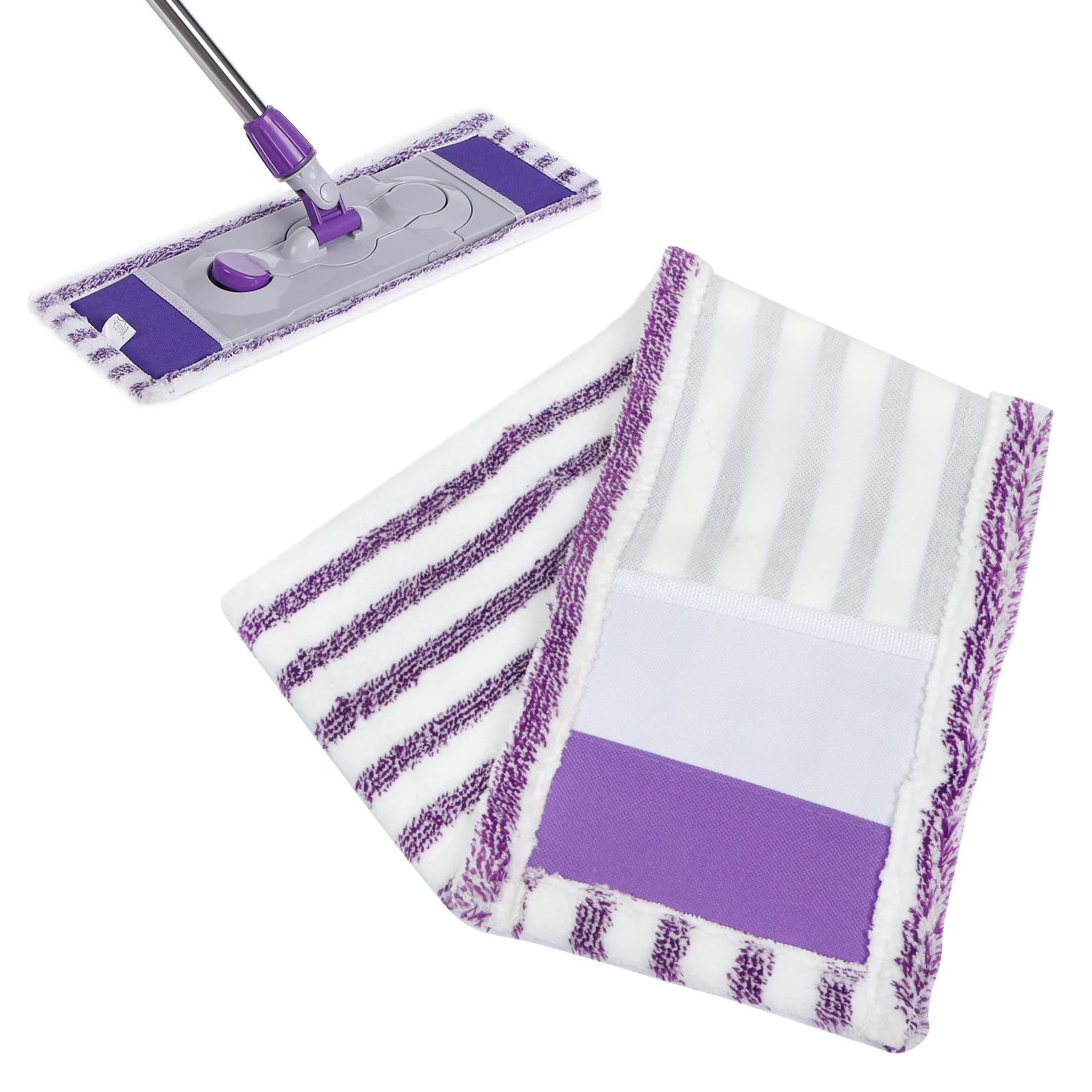 

Mop Microfiber Floor Cleaning Pads Refill Head Replacement Spray Covers Pad Cloth Washable Reusable Scrubbingcolth Accessories