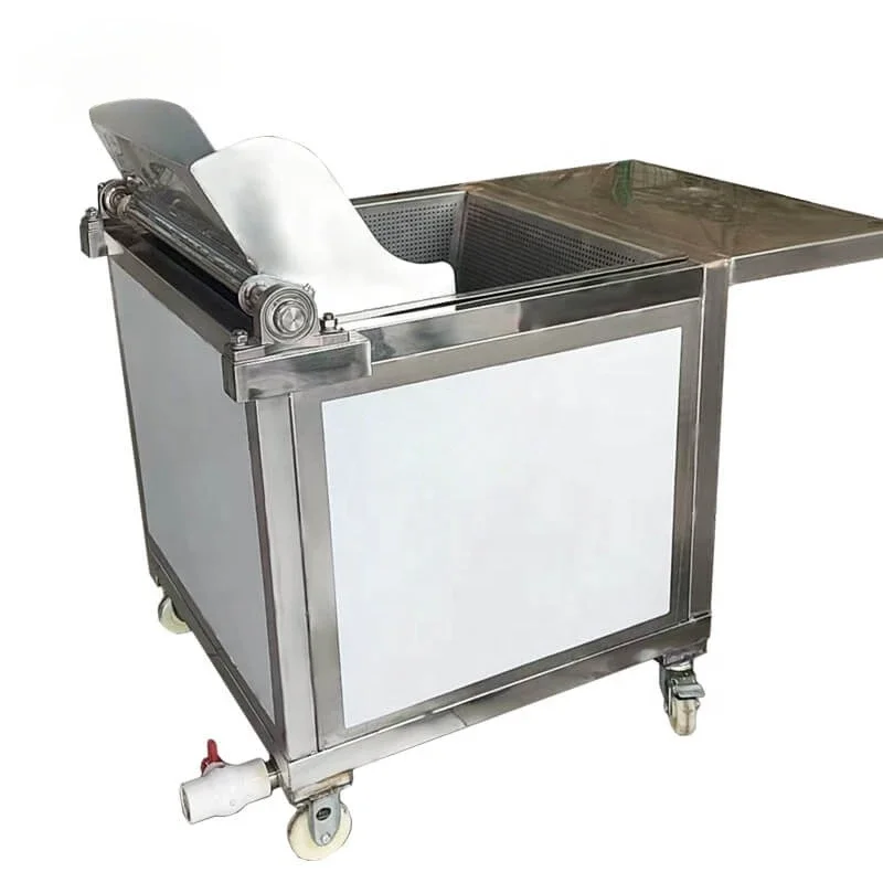 Linia do produkcji makaronu gotowanego 500 kg/godzinna przemysłowa w pełni automatyczna maszyna gotowania o dużej pojemności