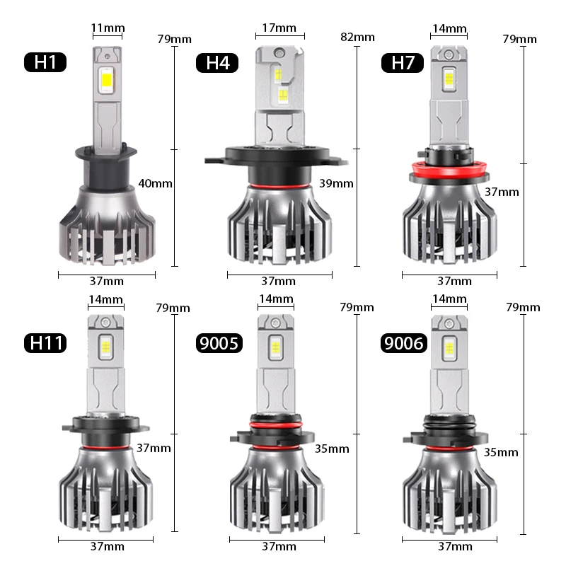 DAWNKNIGHT FX5 110 Вт H7 H4 H1 лампа светодиодная для авто автомобиля 2 шт 7035 Чип 6000K H11 HB3 9005 HB4