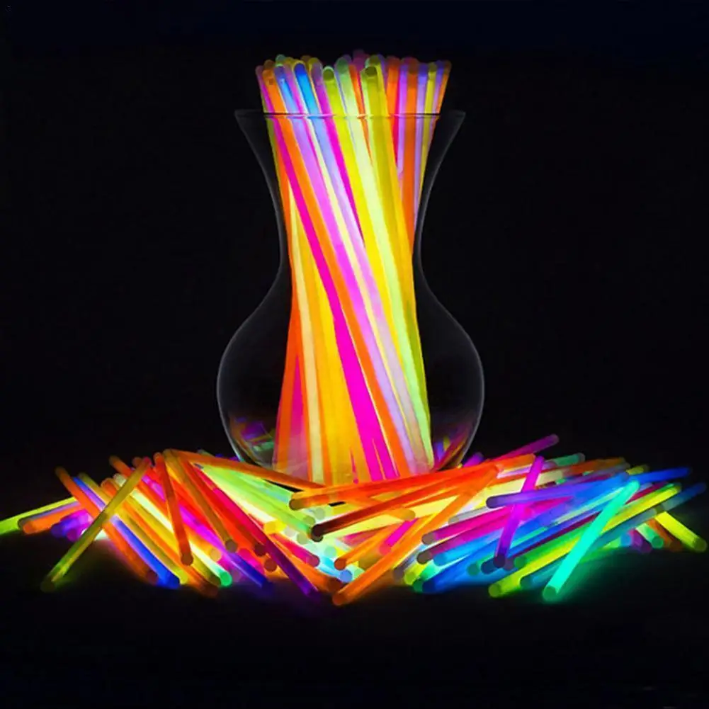 

10pcs Kids Adult Luminous Glow Stick With Connectors Party Fluorescence Light Sticks Concert Props Party Decoration Wholesale