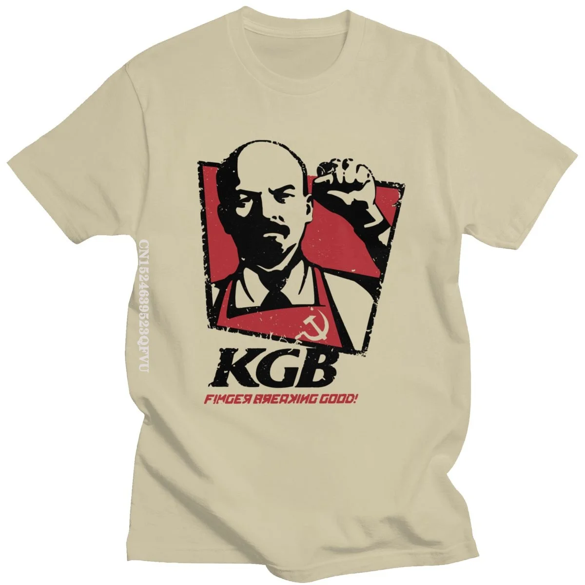 

KGB Владимир Ленин мужские футболки СССР Россия коммунизм Марксизм социализм винтажные футболки смешные футболки хлопковая одежда