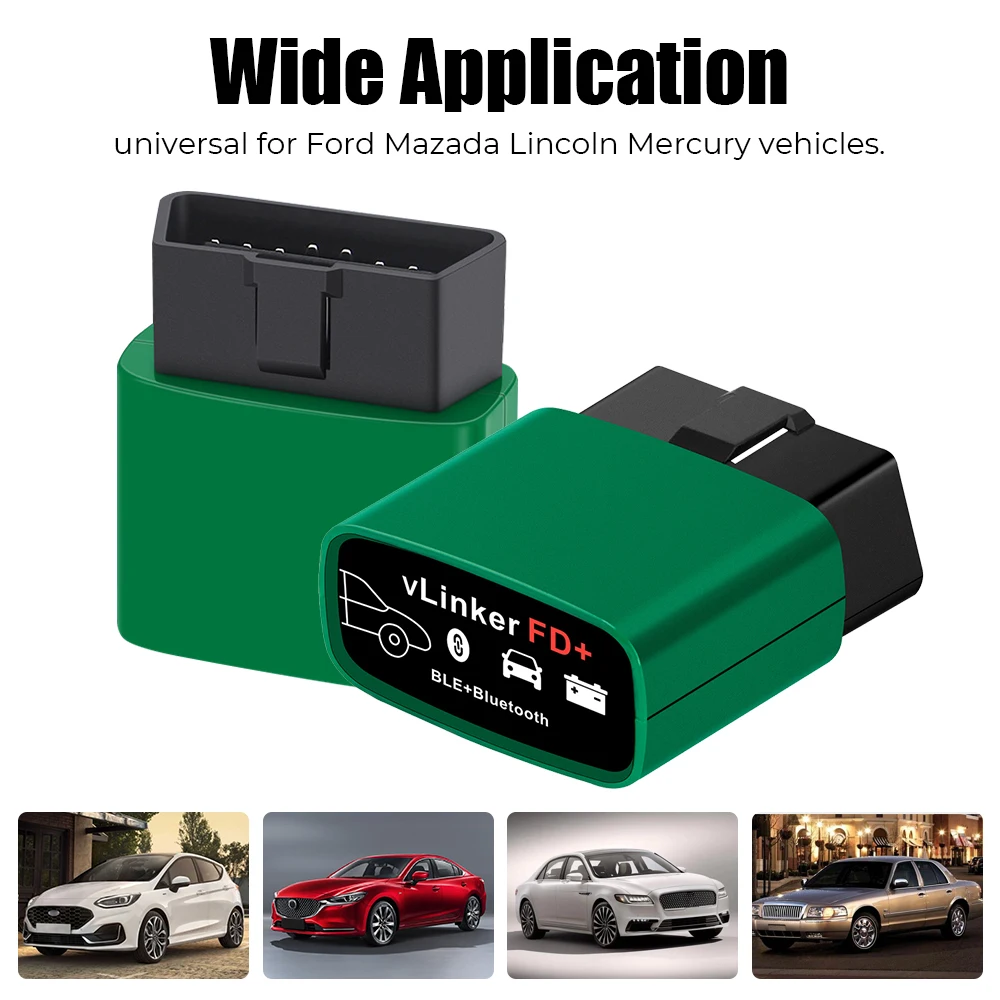 Автомобильный диагностический сканер VLinker FD + V2.2 J2534 ELM327 OBD 2 WIFI