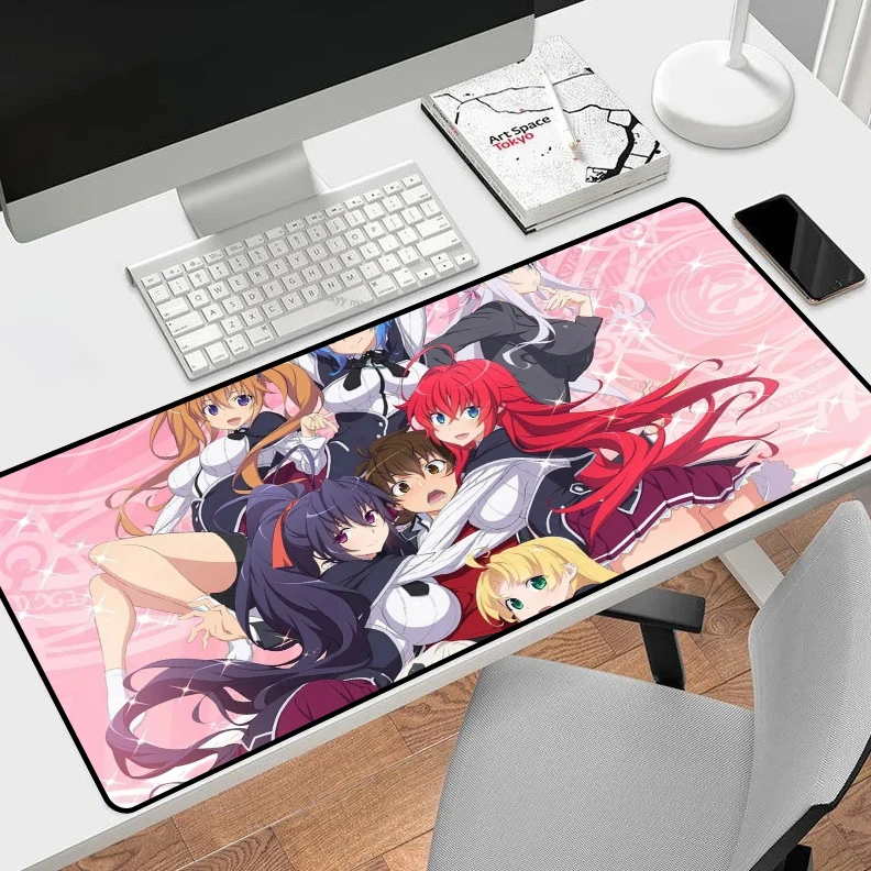 

Highschool Dxd Gamer Keyboard Xxl Gaming Mouse Pad Large Desk Protector Mause Pc Accessories Pads Mats Mat Mousepad Mice Office