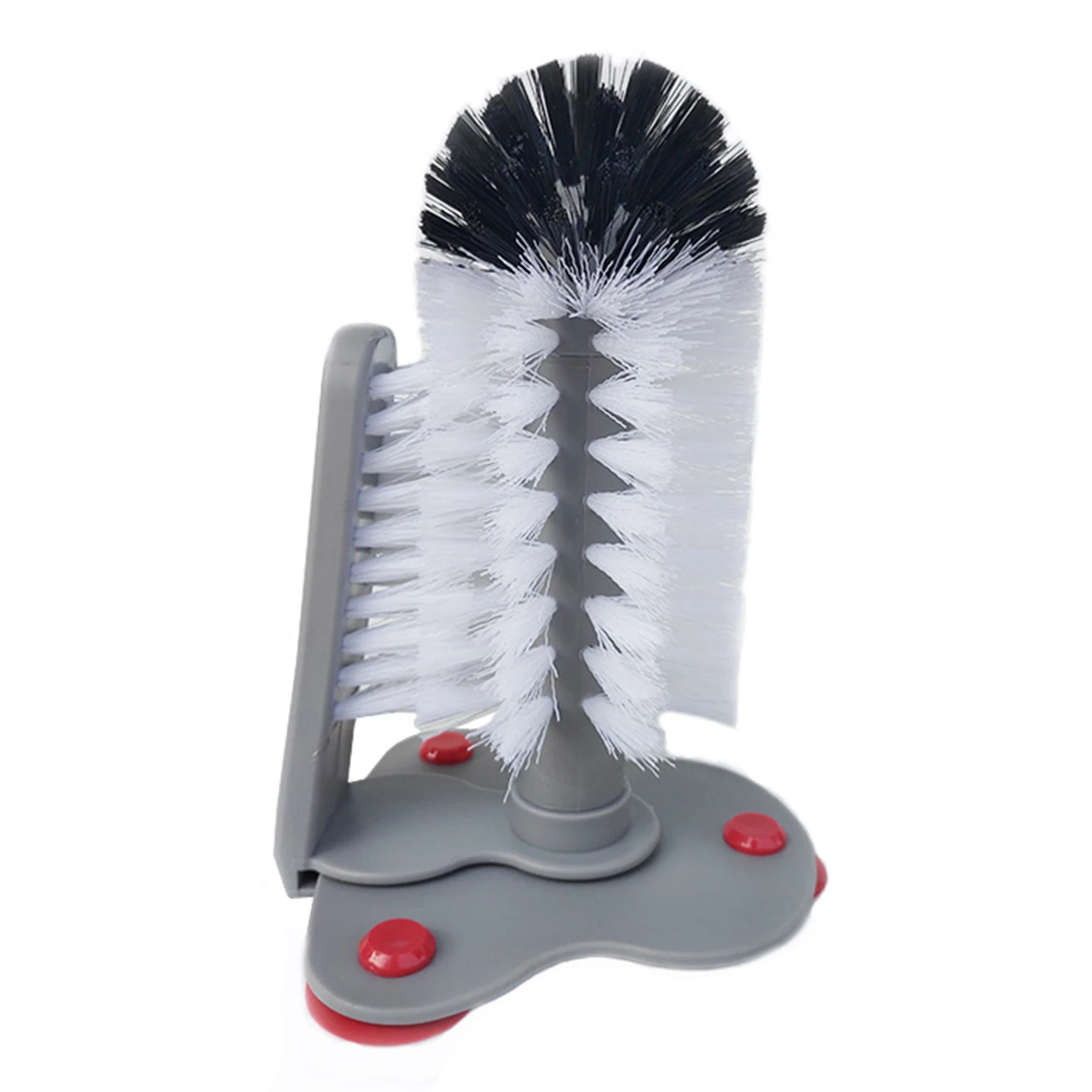 

Glass Cup Washer With Suction Base 360 Degrees Bristle Brush Long Bottle Brush For Baby Bottles Beer Cup Water Bottle Cleaning