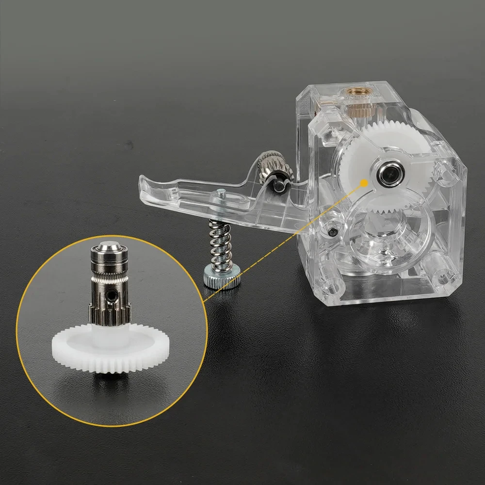 Фото Комплект для модернизации экструдера Prusa DIY: прямой экструдер Bowden с двойным приводом, усиленная шестерня из закаленной стали, для экструдера BMG №3