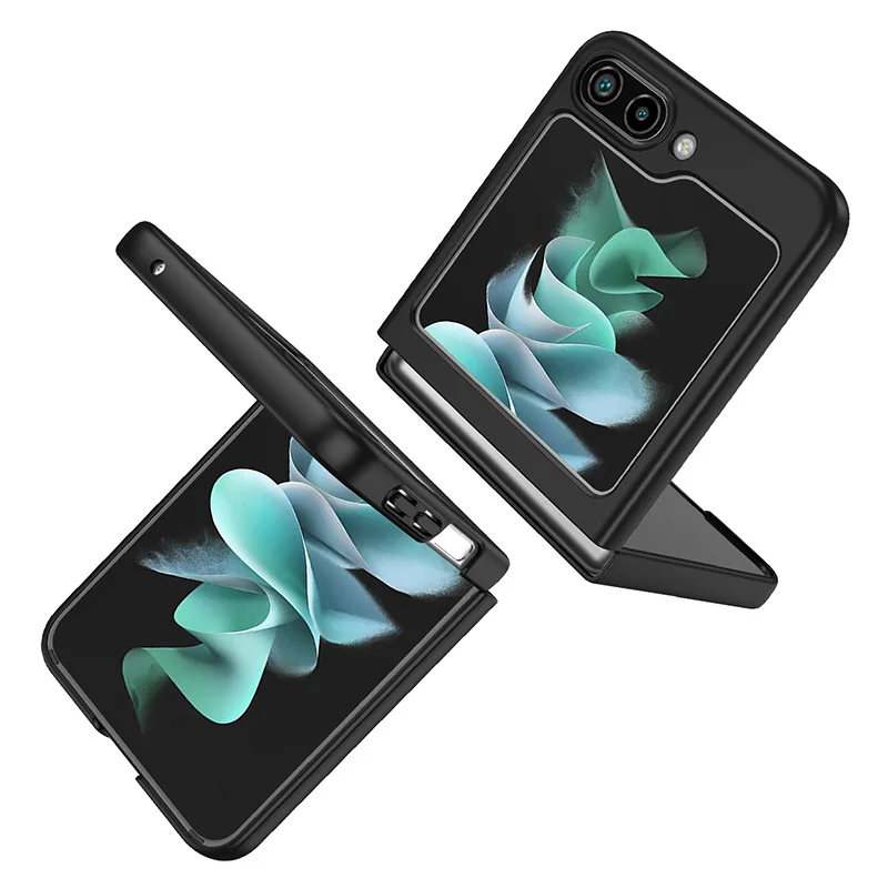 Жесткий чехол для Samsung Z Flip6 Flip5 Flip4 Flip3 5G высококачественные Чехлы телефона 100