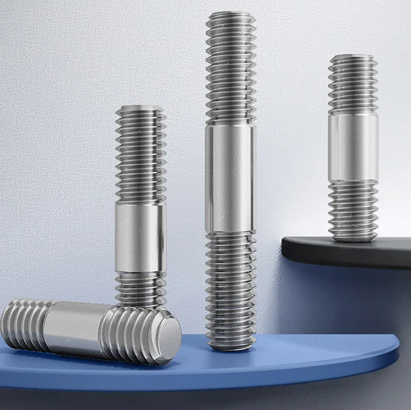 

1pcs M10 M12 Double-ended Threaded Rod 316 Stainless Steel Stud Bolt Rod Tooth Rod Double-ended Threaded Rod