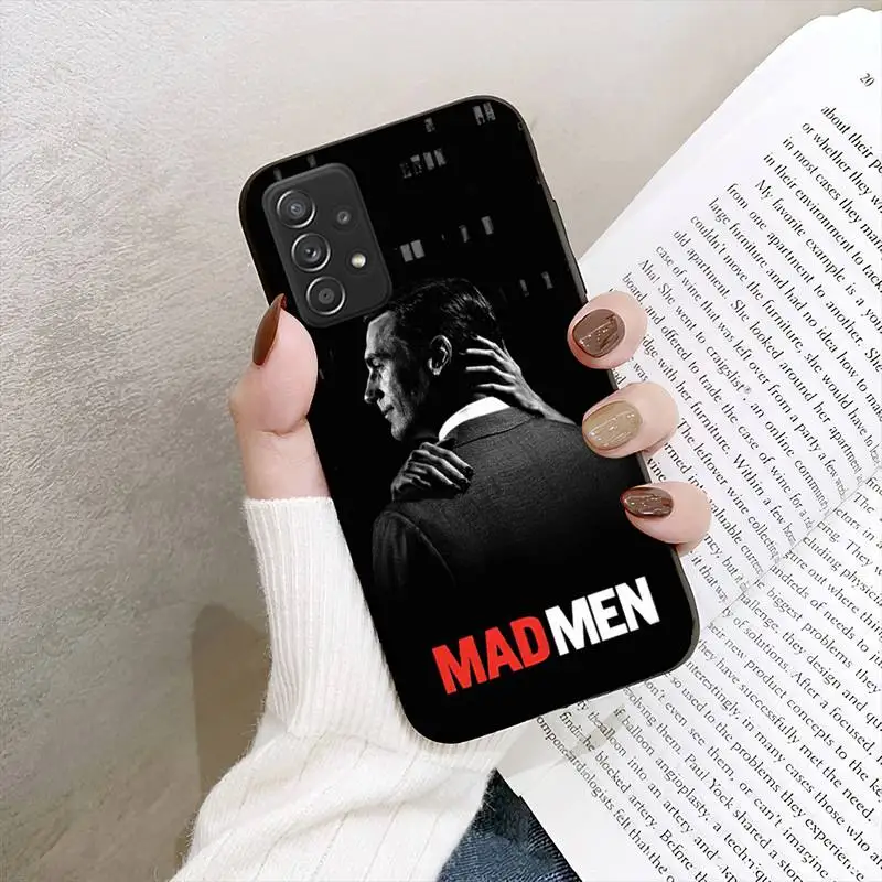 Чехол для телефона MAD MEN TV Samsung Galaxy S10 S20 S21 Note10 20Plus Ultra Shell |