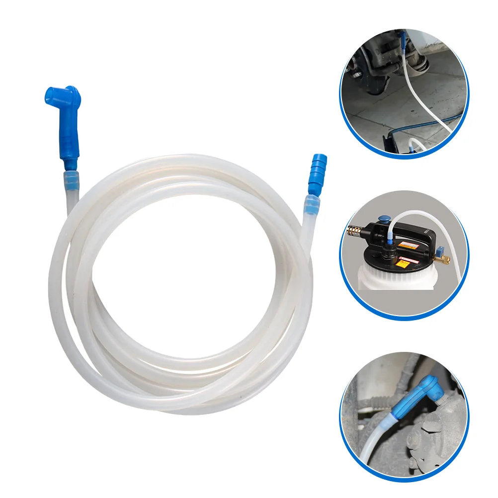 

Brake Hose Bleeder Fluid Oil Replacement Car Tool Vacuum Connector Changer Kit Bleeding Change Lockable Motorcycle Clear Cable