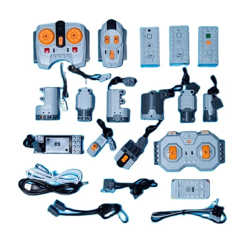 

In Stock Technical The Electric RC Power functions Battery Box Car M L XL Servo Motor Compatible with 8878 8880 8881 Parts
