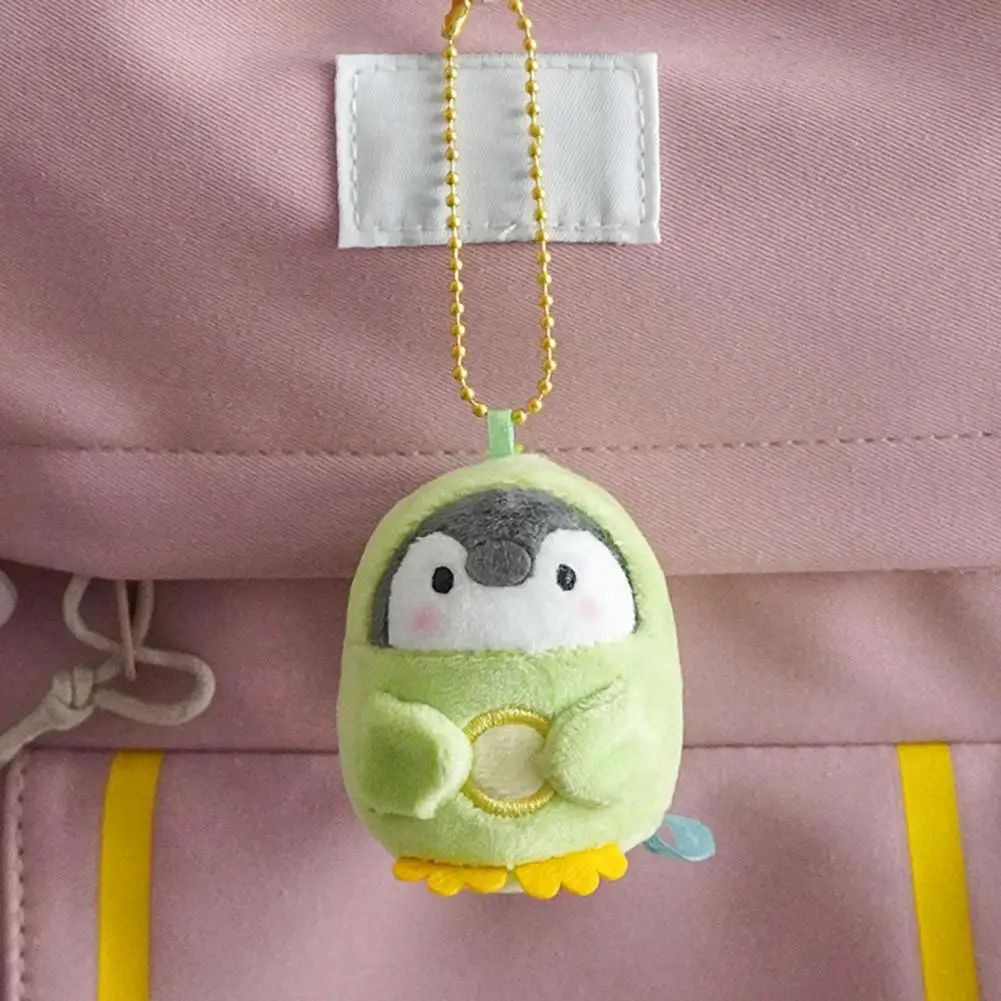 

Exquisite Fully Filled Hot-Dog Dinosaur Penguin Pendant Stuffed Animal Doll Toy Couple Gift Penguin Plush Toy Doll Key Ring