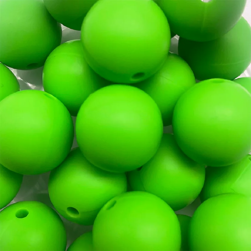 Заводская цена силиконовые бусины оптовая продажа сделай сам круглые с фокусным